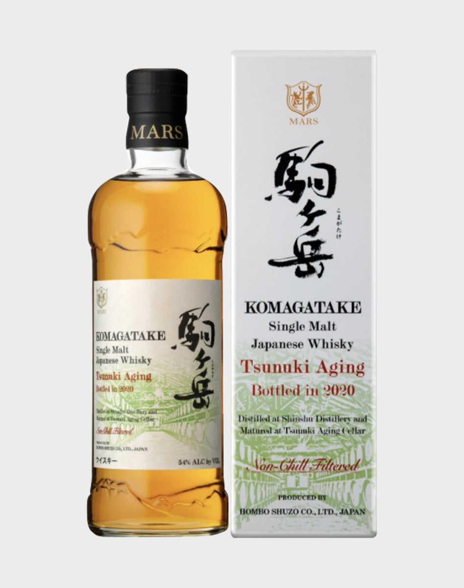 KOMAGATAKE WHISKEY SINGLE MALT TSUNUKI AGING BOTTLED IN 2020 JAPAN 750ML Spirits