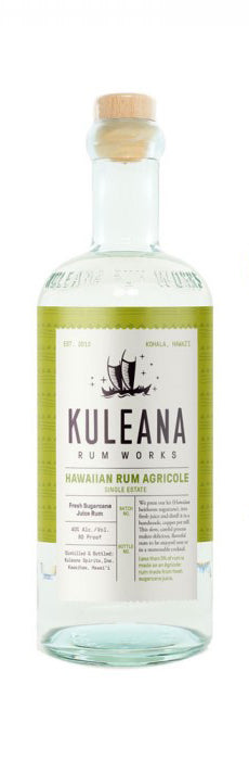 KULEANA RUM AGRICOLE SINGLE ESTATE HAWAII 750ML Spirits