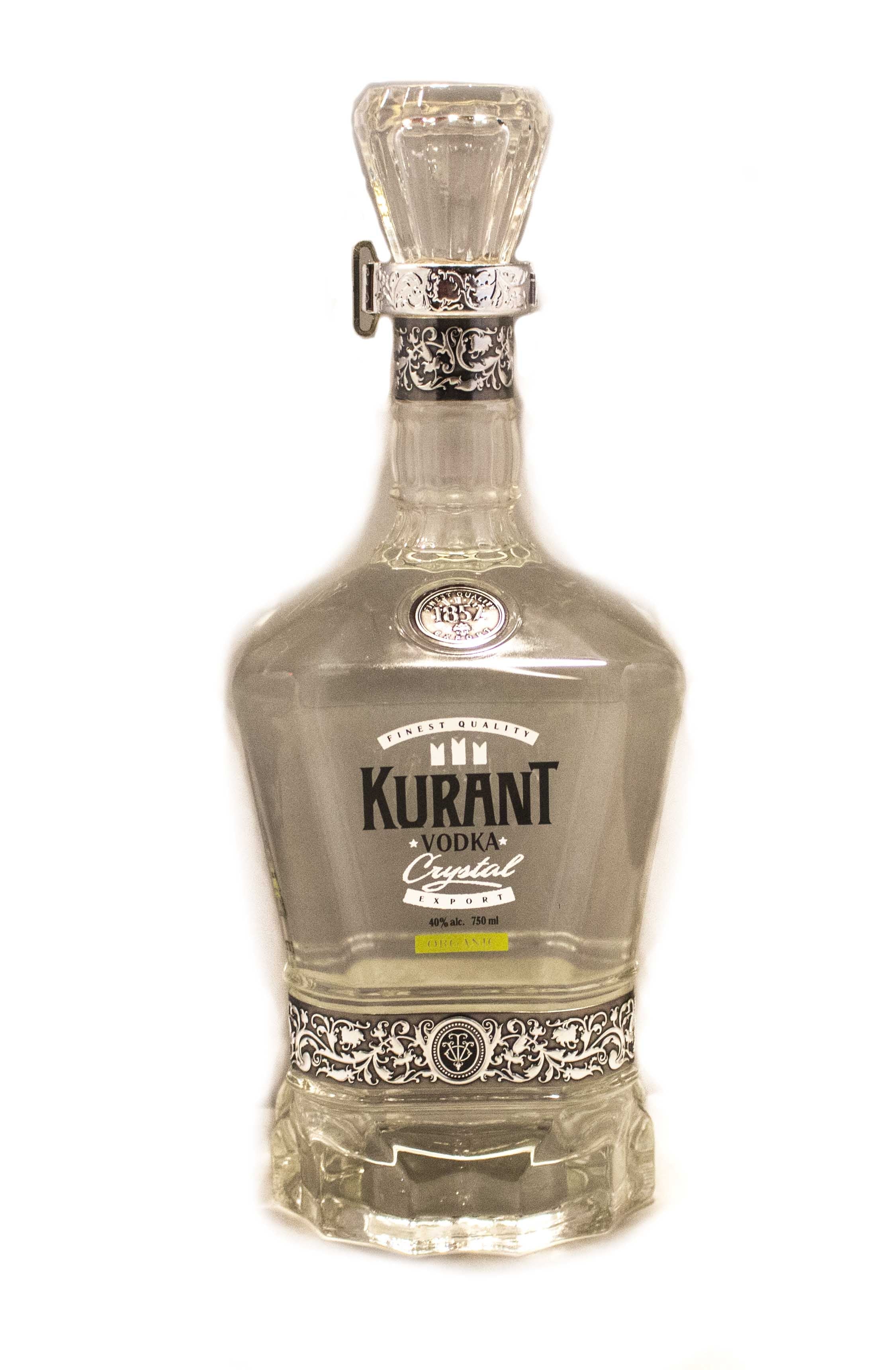 Kurant 1852 Crystal Vodka Organic Poland 750ML - Remedy Liquor Kurant 1852 Crystal Vodka Organic Poland 750ML - Remedy Liquor