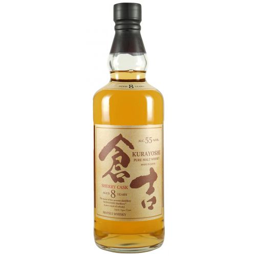 THE KURAYOSHI WHISKEY PURE MALT SHERRY CASK JAPAN 8YR 750ML Spirits
