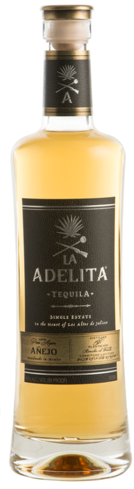 LA ADELITA TEQUILA SINGLE ESTATE ANEJO 750ML Spirits