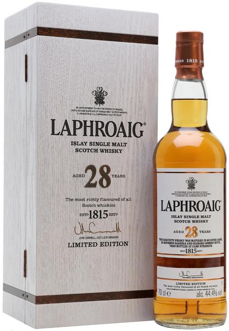 LAPHROAIG SCOTCH SINGLE MALT LIMITED EDITION 28YR 750ML Spirits