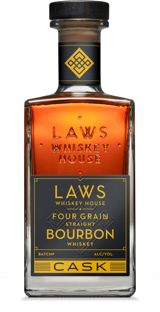 LAWS BOUBRON FOUR GRAIN CASK STRENGTH COLORADO 750ML Spirits