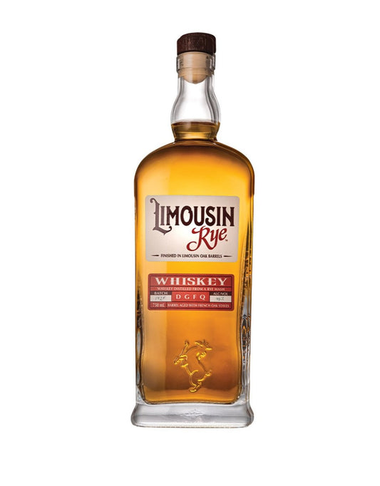 LIMOUSIN WHISKEY RYE FINISH IN LIMOUSIN OAK BARREL WISCONSIN 5YR 750ML Spirits