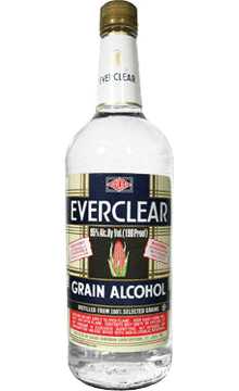 EVERCLEAR GRAIN ALCOHOL 151 PRF 750