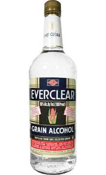 EVERCLEAR GRAIN ALCOHOL 151 PRF 750 Spirits