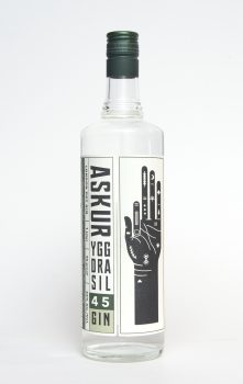ASKUR YGGDRASIL GIN 45 LONDON 750ML Spirits