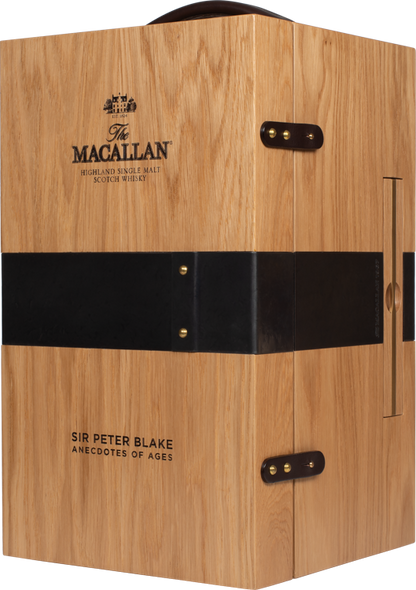 MACALLAN SCOTCH SINGLE MALT ART COLLABORATION SIR PETER BLAKE ANECDOTES OF AGES DOWN TO WORK LIMITED EDITION 750ML Spirits