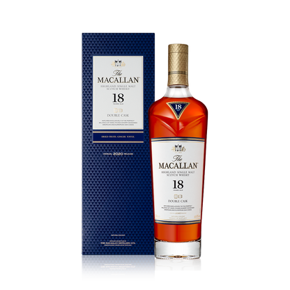 MACALLAN SCOTCH SINGLE MALT DOUBLE CASK 18YR 750ML Spirits