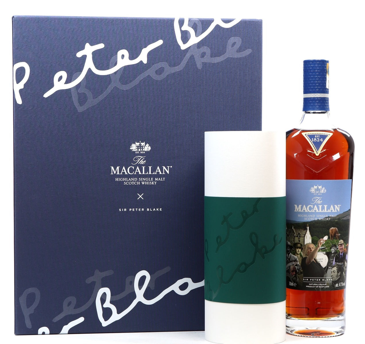 MACALLAN SIR PETER BLAKE COLLABERATION SCOTCH SINGLE MALT 750ML - Remedy Liquor