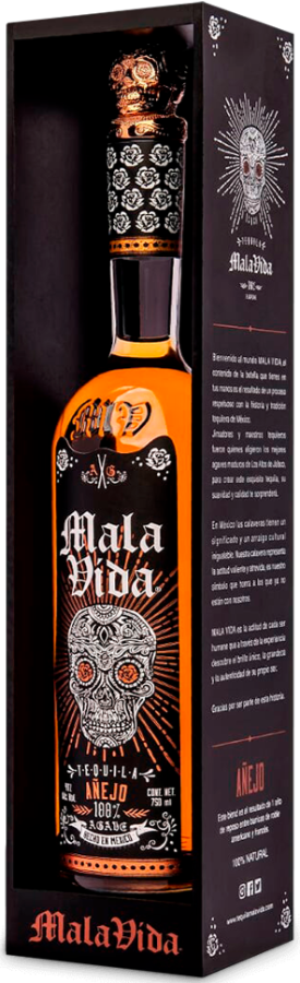 MALA VIDA TEQUILA ANEJO 750ML Spirits
