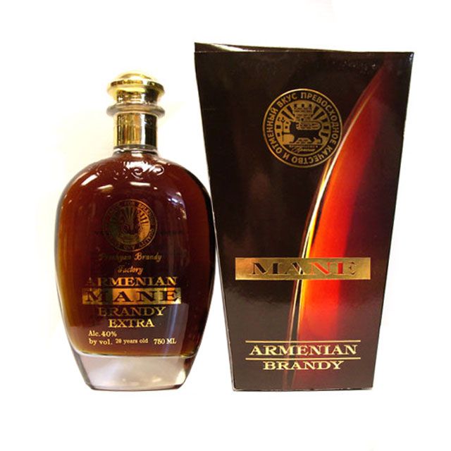 MANE BRANDY EXTRA ARMENIAN 20YR 750ML - Remedy Liquor