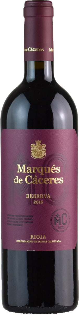 MARQUES DE CACERES RESERVA RIOJA DOCA SPAIN 2018 Wine
