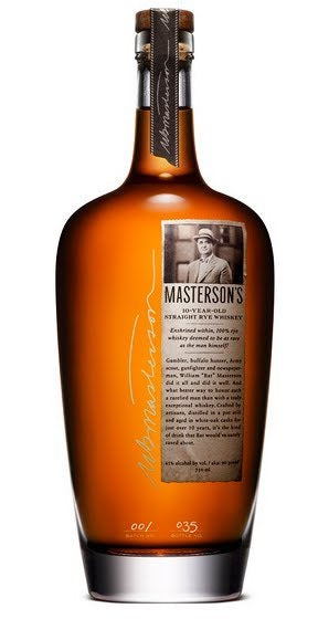 MASTERSON'S WHISKEY STRAIGHT RYE CANADA 90PF 10YR 750ML Spirits