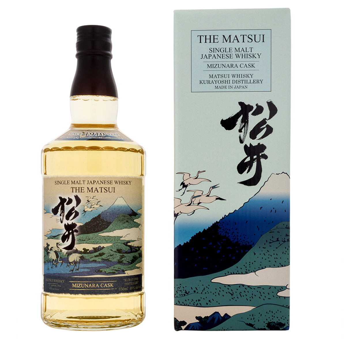 THE MATSUI WHISKY SINGLE MALT MIZUNARA CASK JAPAN 750ML - Remedy Liquor