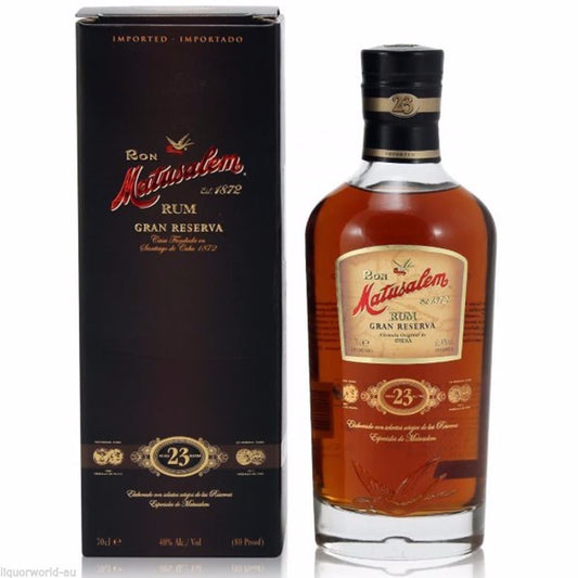 MATUSALEM RUM GRAN RESERVA DOMINICAN 23YR 750ML Spirits
