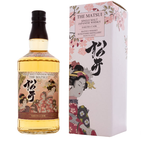THE MATSUI WHISKY SINGLE MALT SAKURA CASK JAPAN 750ML Spirits