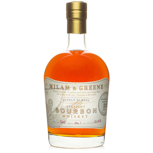 MILAM & GREENE BOURBON STRAIGHT SINGLE BARREL TENNESSEE 750ML Spirits