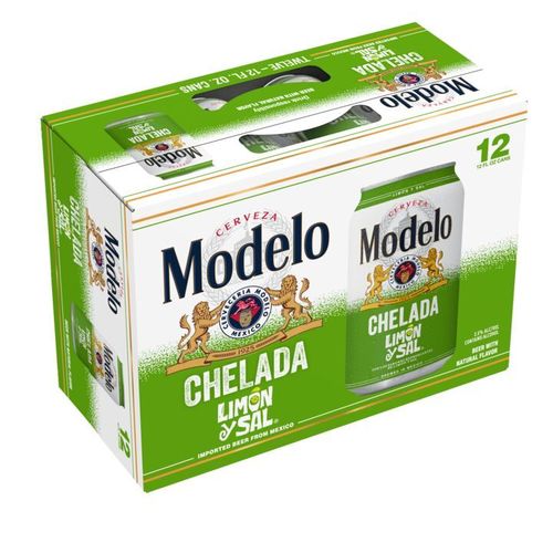 MODELO CERVEZA CHELADA LIMON Y SAL 12X12OZ CANS - Remedy Liquor