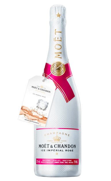 MOET & CHANDON CHAMPAGNE ICE IMPERIAL ROSE FRANCE 750ML – Remedy MOET & CHANDON CHAMPAGNE ICE IMPERIAL ROSE FRANCE 750ML – Remedy