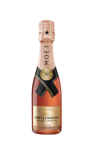 MOET & CHANDON NECTAR IMPERIAL ROSE CHAMPAGNE FRANCE 187ML