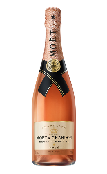 MOET & CHANDON CHAMPAGNE NECTAR IMPERIAL ROSE 375ML – Remedy Liquor