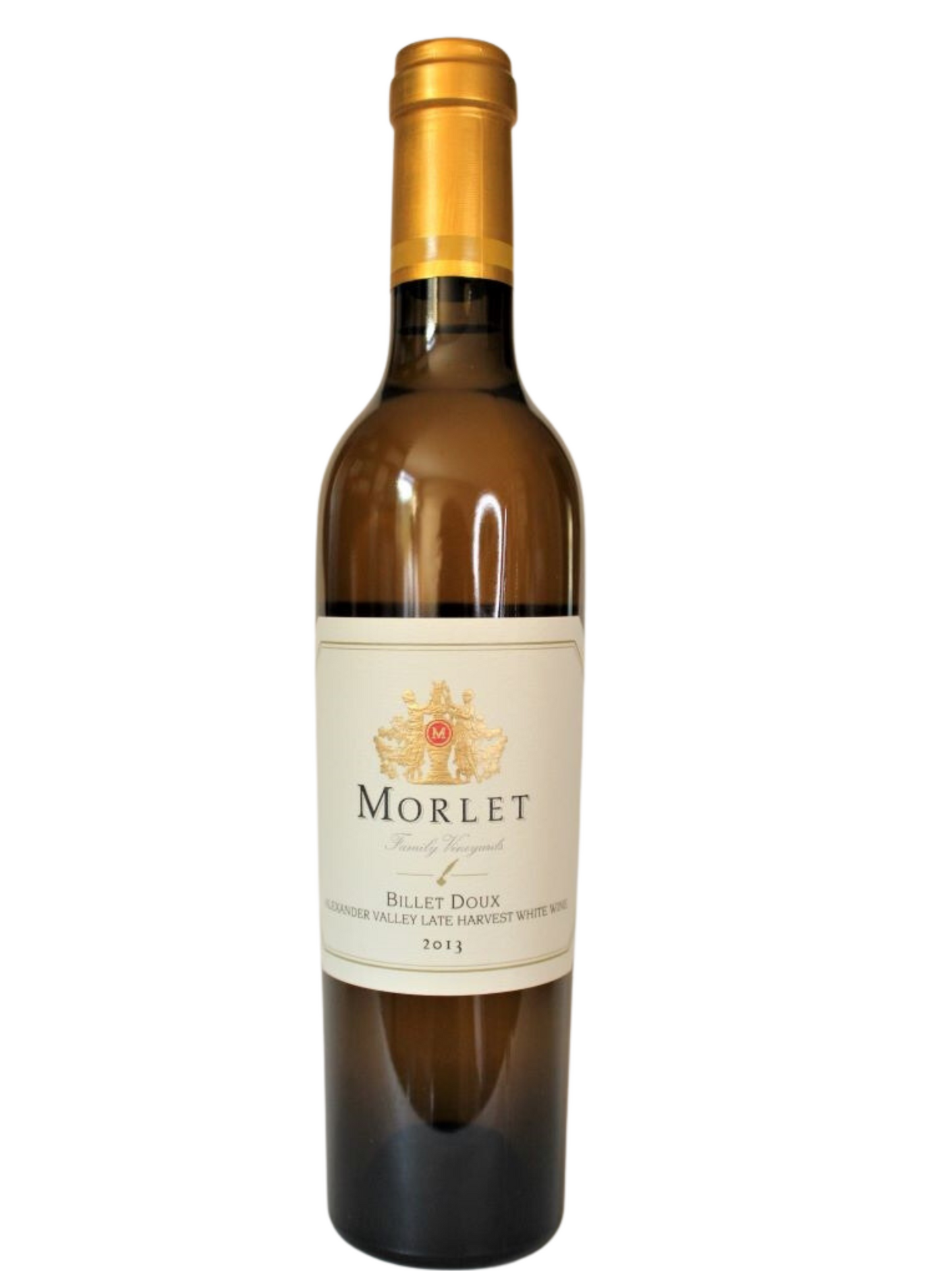 MORLET FAMILY VINEYARDS WHITE WINE BILLET DOUX LATE HARVEST ALEXANDER VALLEY 2011 375ML WINE