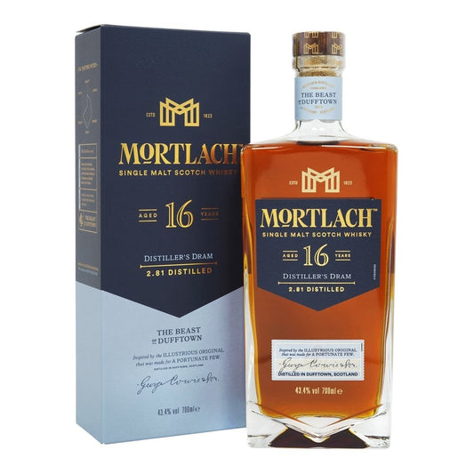 MORTLACH SCOTCH SINGLE MALT THE BEAST OF DUFFTOWN 16YR 750ML Spirits