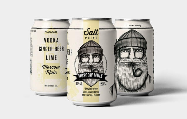 SALT POINT MOSCOW MULE 12OZ CAN