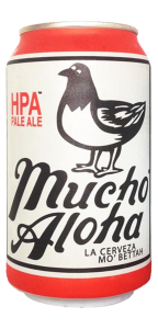 MUCHO ALOHA BEER CO HPA HAWAIAN STYLE PALE ALE 6X12OZ CANS