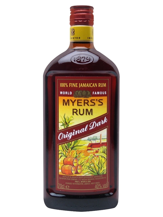 MYERS'S RUM ORIGINAL DARK 750ML - Remedy Liquor