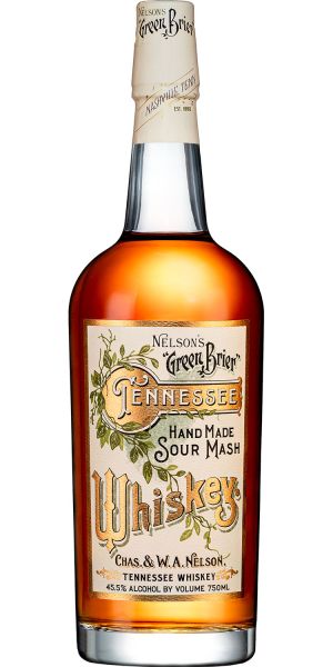NELSONS GREEN BRIER WHISKEY SOUR MASH TENNESSEE 750ML Spirits
