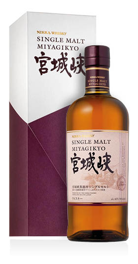 NIKKA WHISKEY SINGLE MALT MIYAGIKYO PEATED BOTTLED IN 2021 JAPAN 750ML Spirits