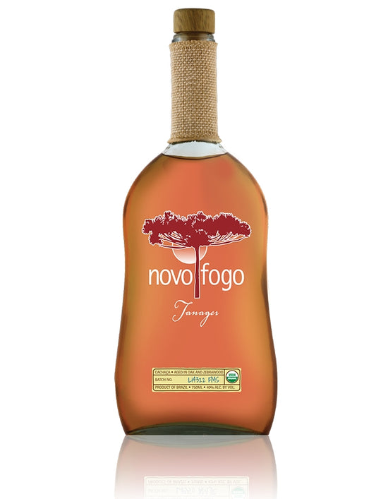 NOVO FOGO TANAGER CACHACA AGED IN OAK AND ZEBRAWOOD BRAZIL 84PF 750ML Spirits