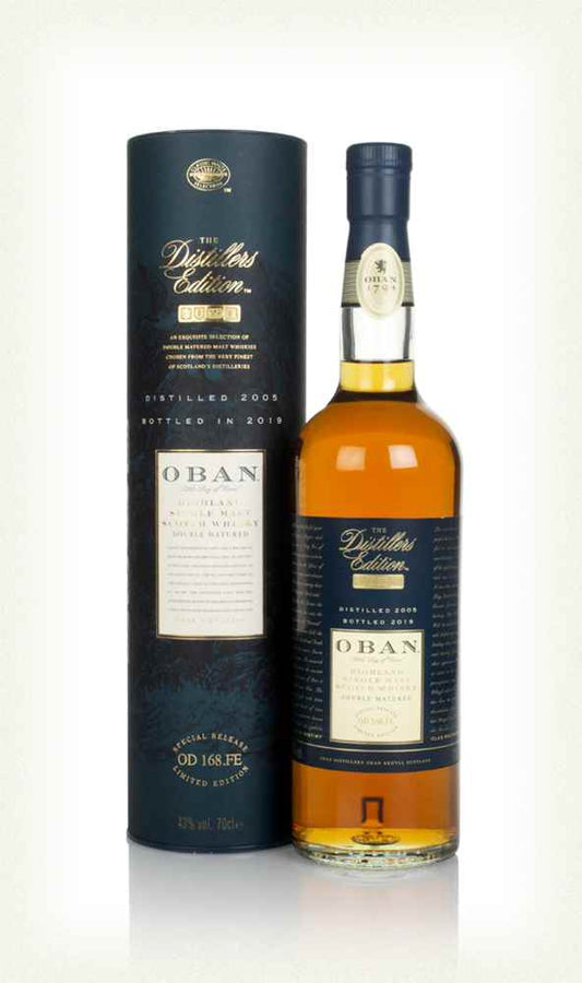 OBAN SCOTCH SINGLE MALT DISTILLERS EDITION 2005 BOTTLED 2019 750ML Spirits