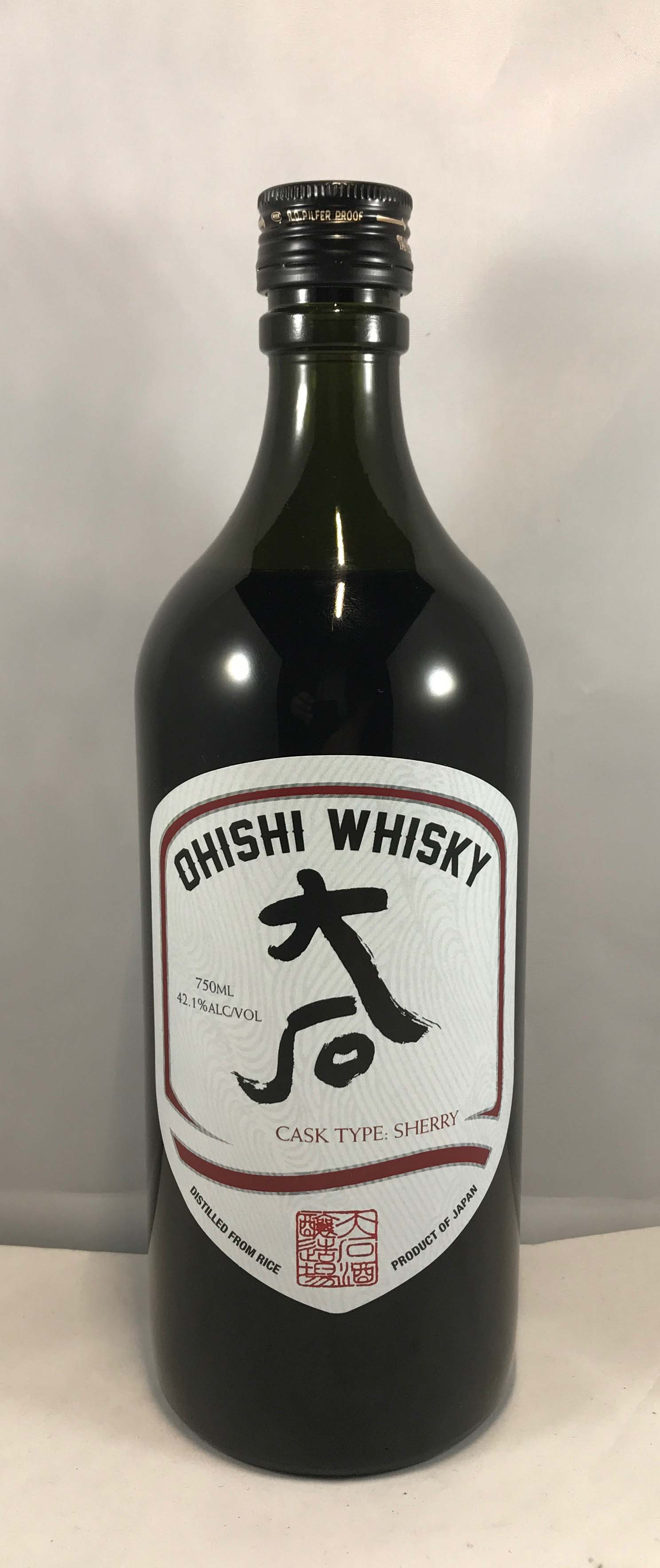OHISHI WHISKY SHERRY CASK JAPAN 750ML - Remedy Liquor