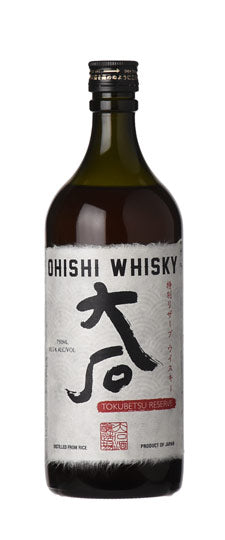 OHISHI TOKUBETSU RESERVE WHISKEY JAPAN 750ML Spirits