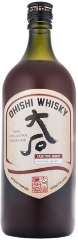 OHISHI WHISKEY MATURED IN SHERRY CASK 15YR 750ML Spirits