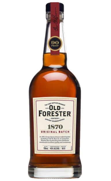 OLD FORESTER BOURBON 1870 ORIGINAL BATCH KENTUCKY 90PF 750ML Spirits