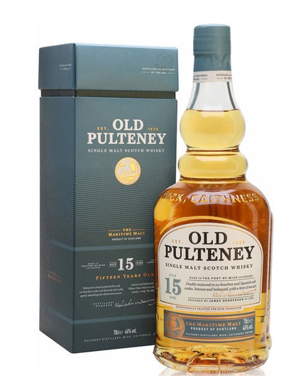 OLD PULTENEY SCOTCH SINGLE MALT 15YR 750ML Spirits