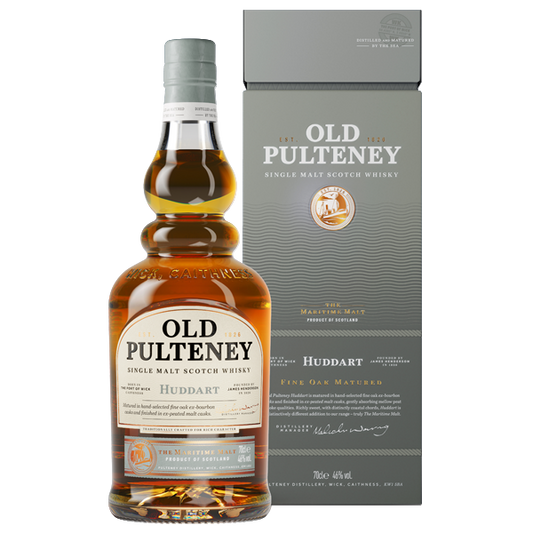 OLD PULTENEY HUDDART SCOTCH SINGLE MALT FINE OAK MATURED 750ML Spirits