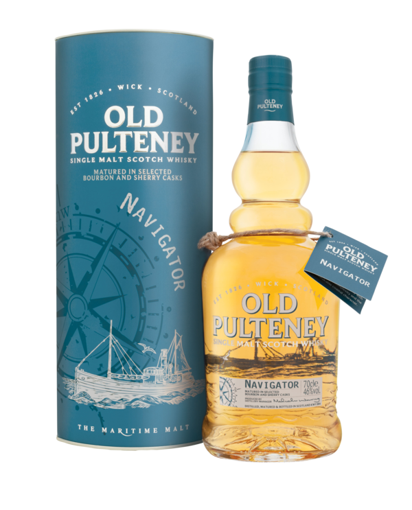 OLD PULTENEY NAVIGATOR SCOTCH SINGLE MALT MATURED IN BOURBON & SHERRY CASKS 750ML Spirits
