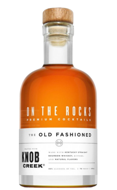 OTR ON THE ROCKS COCKTAIL OLD FASHIONED WITH KNOB CREEK 375ML