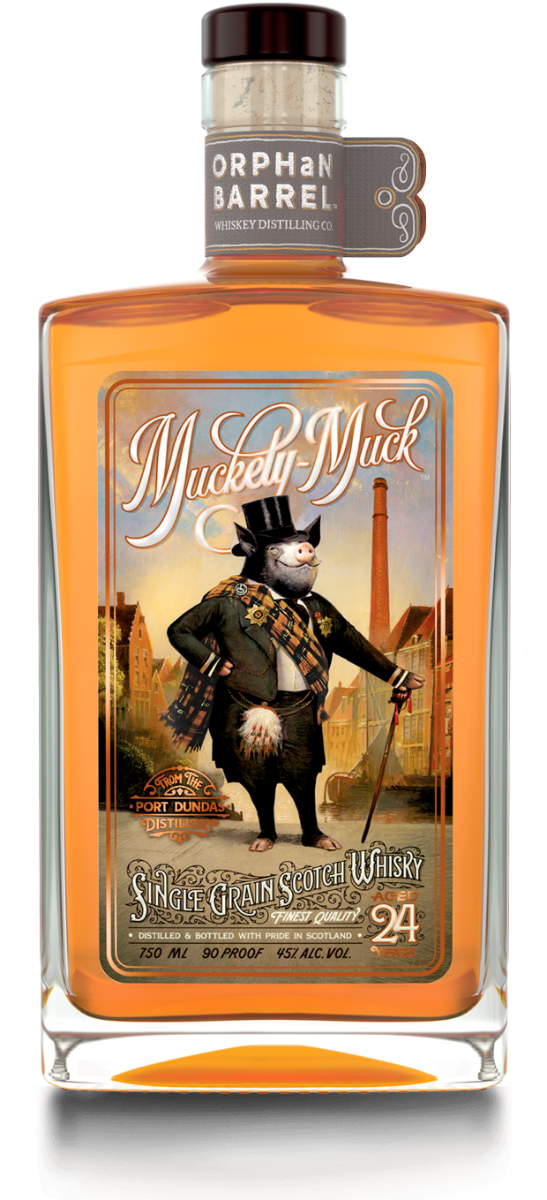 ORPHAN BARREL MUCKETY MUCK SCOTCH SINGLE GRAIN 24YR 750ML Spirits