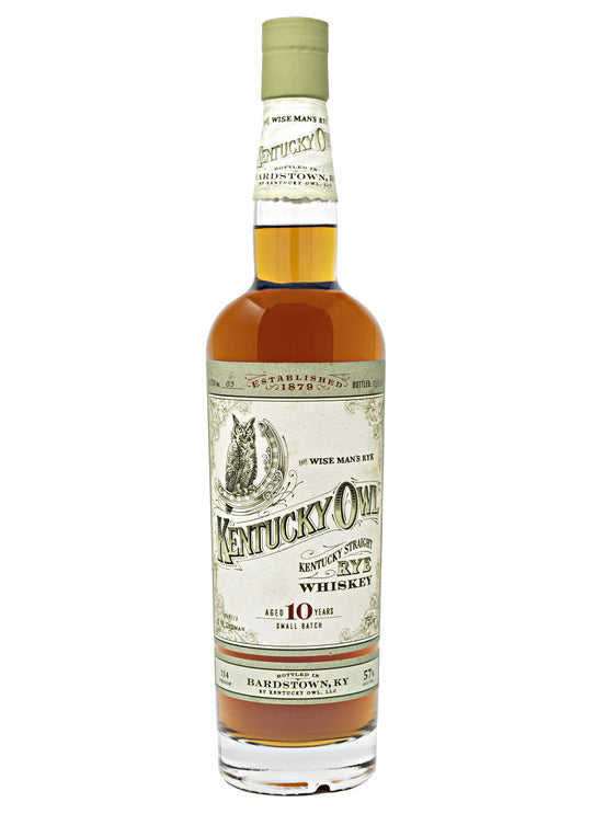 KENTUCKY OWL WHISKEY RYE KENTUCKY 10YR 750ML Spirits