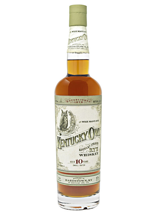KENTUCKY OWL WHISKEY RYE KENTUCKY 10YR 750ML Spirits