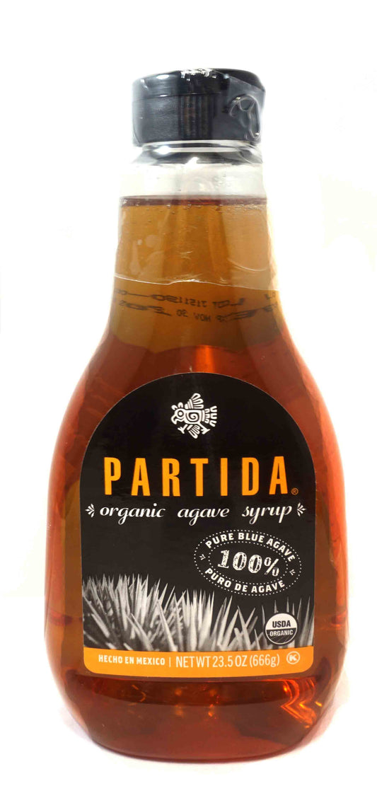 PARTIDA ORGANIC AGAVE SYRUP 23.5OZ Spirits