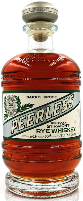 PEERLESS WHISKEY RYE KENTUCKY BARREL PROOF 2YR 750ML Spirits