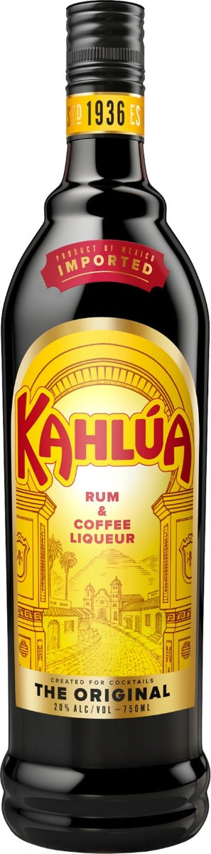 KAHLUA LIQUEUR COFFEE MEXICO 750ML