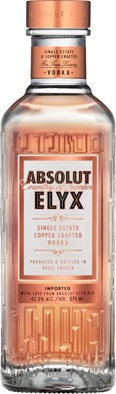 ABSOLUT VODKA ELYX SINGLE STATE SWEDEN 375ML Spirits